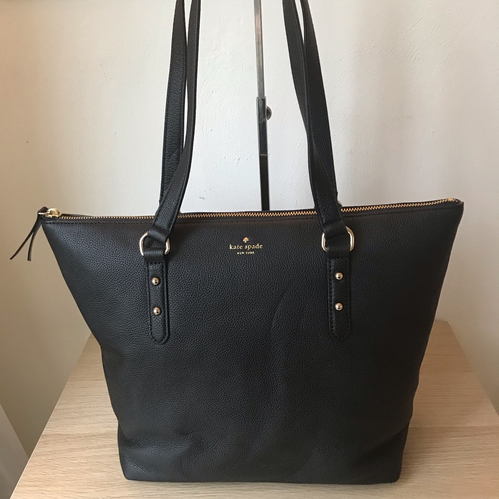Kate Spade Larchmont Avenue Leather Penny Tote